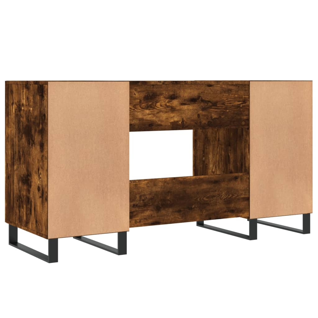 vidaXL Γραφείο Καπνιστή Δρυς 140 x 50 x 75 εκ. από Επεξεργασμένο Ξύλο