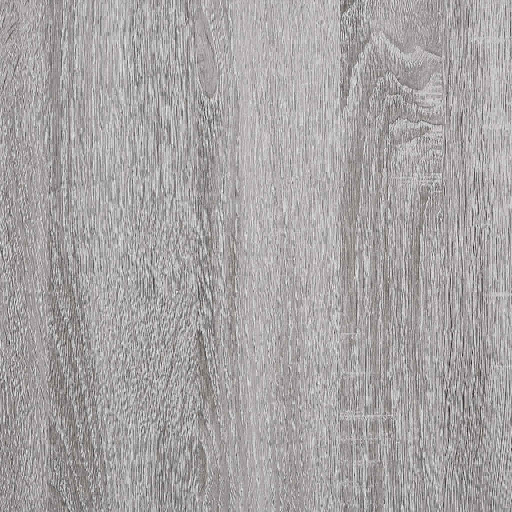 vidaXL Κομοδίνα Επιτοίχια Γκρι Sonoma 35 x 35 x 20 εκ.