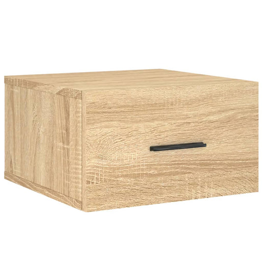 vidaXL Κομοδίνα Επιτοίχια Sonoma Δρυς 35 x 35 x 20 εκ.