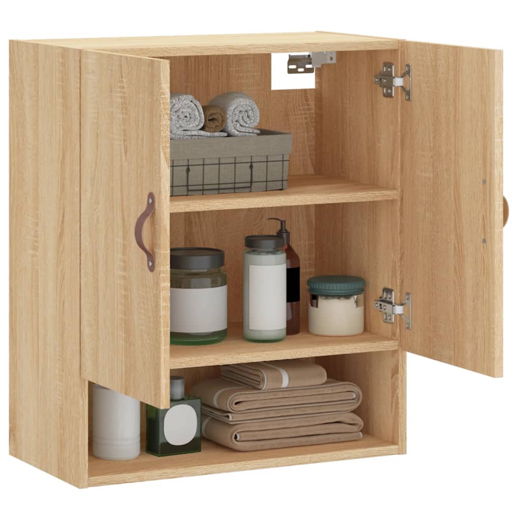 vidaXL Ντουλάπι Τοίχου Sonoma Δρυς 60 x 31 x 70 εκ. Επεξεργασμένο Ξύλο