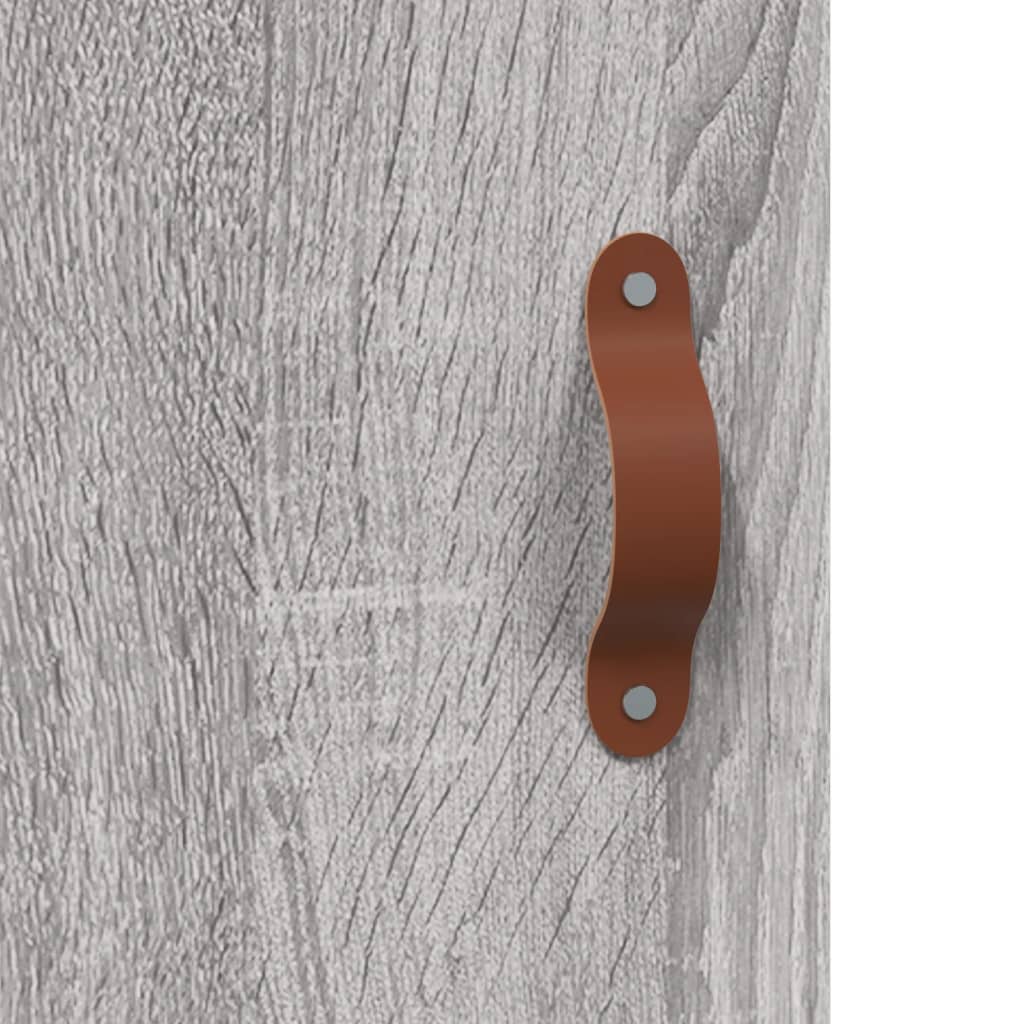 vidaXL Ντουλάπι Τοίχου Γκρι Sonoma 60x31x70εκ. Επεξεργασμένο Ξύλο