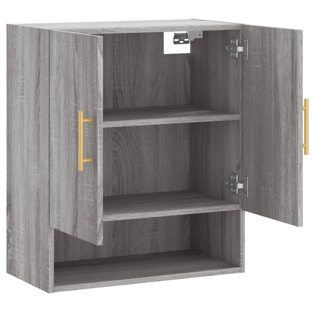 vidaXL Ντουλάπι Τοίχου Γκρι Sonoma 60 x 31 x 70 εκ. από Επεξεργ. Ξύλο