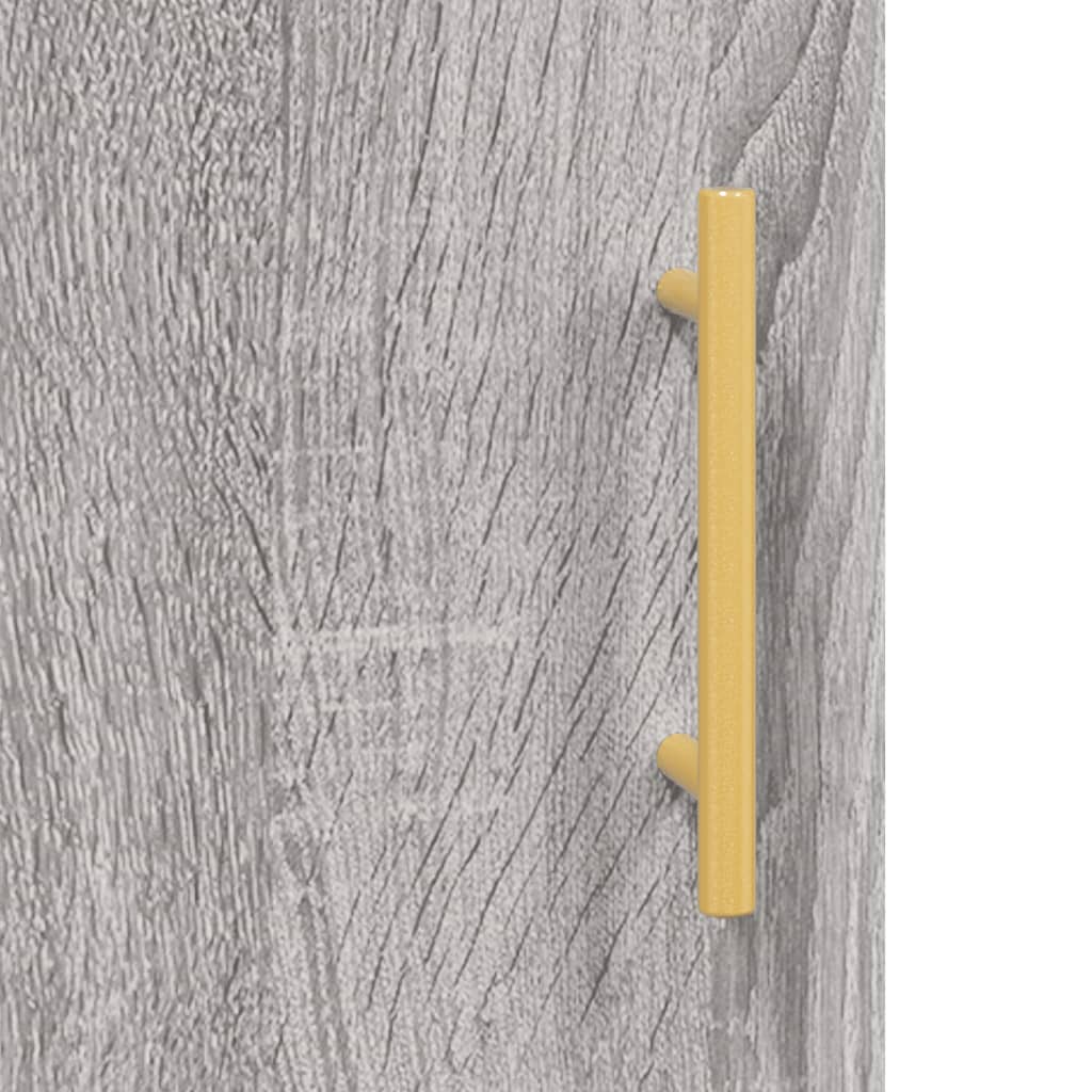 vidaXL Ντουλάπι Τοίχου Γκρι Sonoma 60 x 31 x 70 εκ. από Επεξεργ. Ξύλο