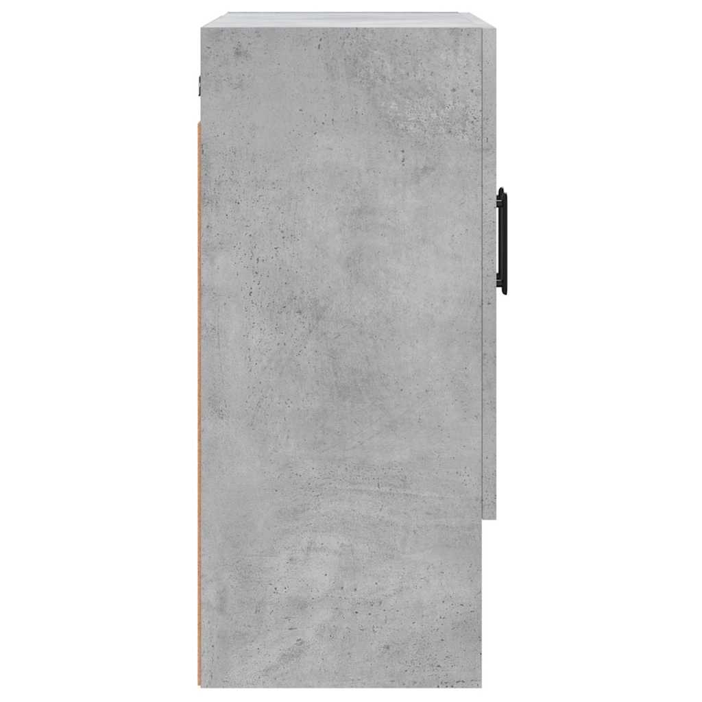 vidaXL Ντουλάπι Τοίχου Γκρι Σκυρ. 60x31x70 εκ. Επεξεργασμένο Ξύλο
