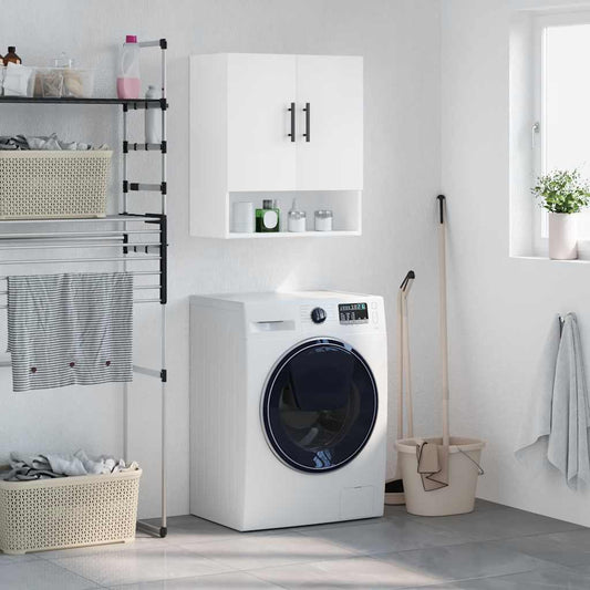 vidaXL Ντουλάπι Τοίχου Λευκό 60 x 31 x 70 εκ. από Επεξεργασμένο Ξύλο