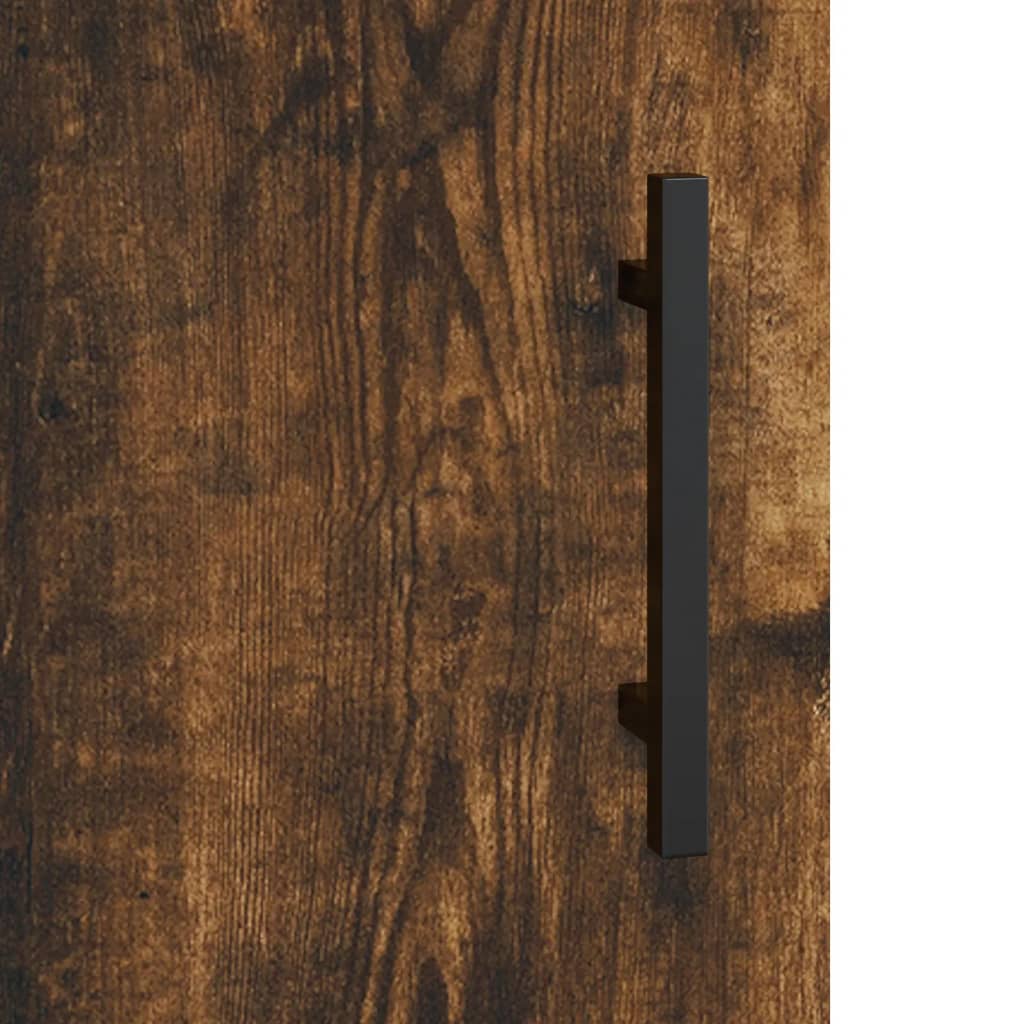 vidaXL Ντουλάπι Τοίχου Καπνιστή Δρυς 60x31x70 εκ. Επεξεργασμένο Ξύλο