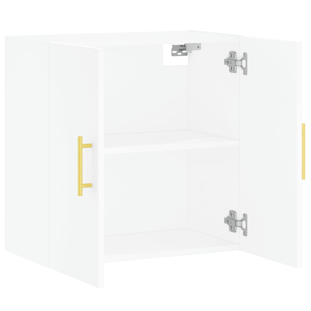 vidaXL Ντουλάπι Τοίχου Λευκό 60 x 31 x 60 εκ. από Επεξεργασμένο Ξύλο