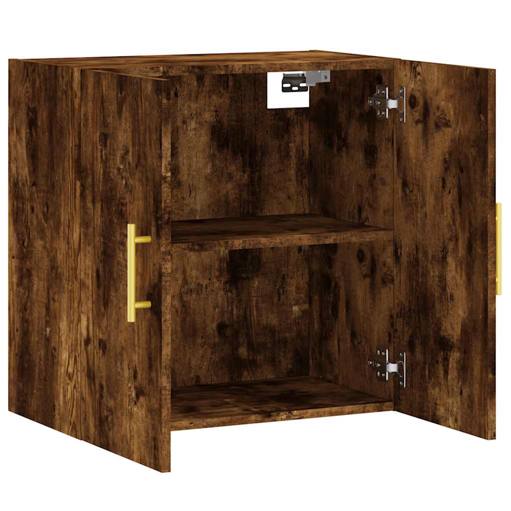 vidaXL Ντουλάπι Τοίχου Καπνιστή Δρυς 60x31x60 εκ. Επεξεργασμένο Ξύλο