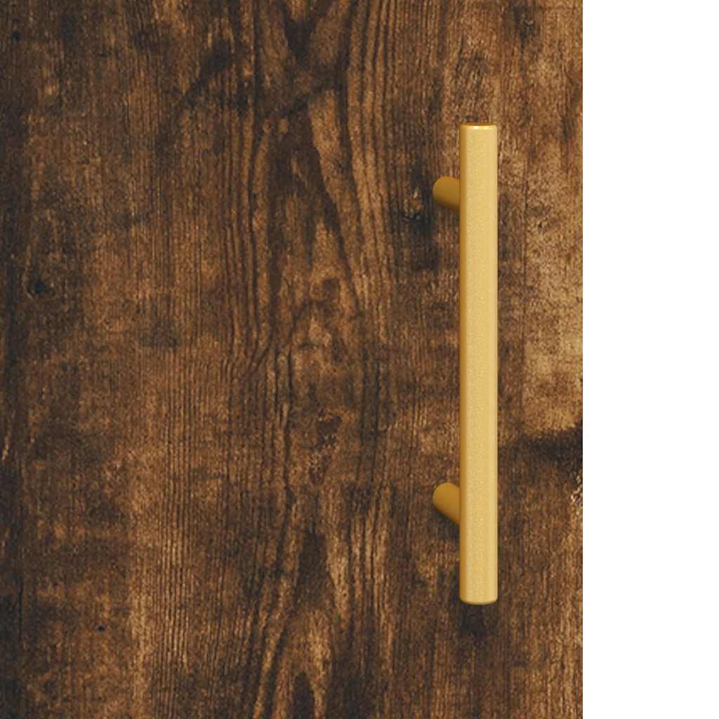 vidaXL Ντουλάπι Τοίχου Καπνιστή Δρυς 60x31x60 εκ. Επεξεργασμένο Ξύλο