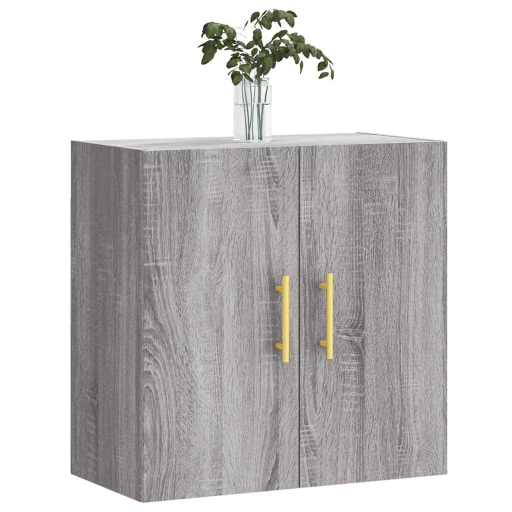 vidaXL Ντουλάπι Τοίχου Γκρι Sonoma 60x31x60 εκ. από Επεξεργασμένο Ξύλο