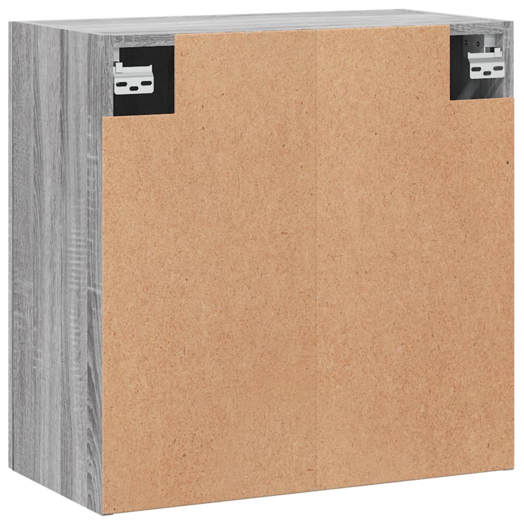 vidaXL Ντουλάπι Τοίχου Γκρι Sonoma 60x31x60 εκ. από Επεξεργασμένο Ξύλο