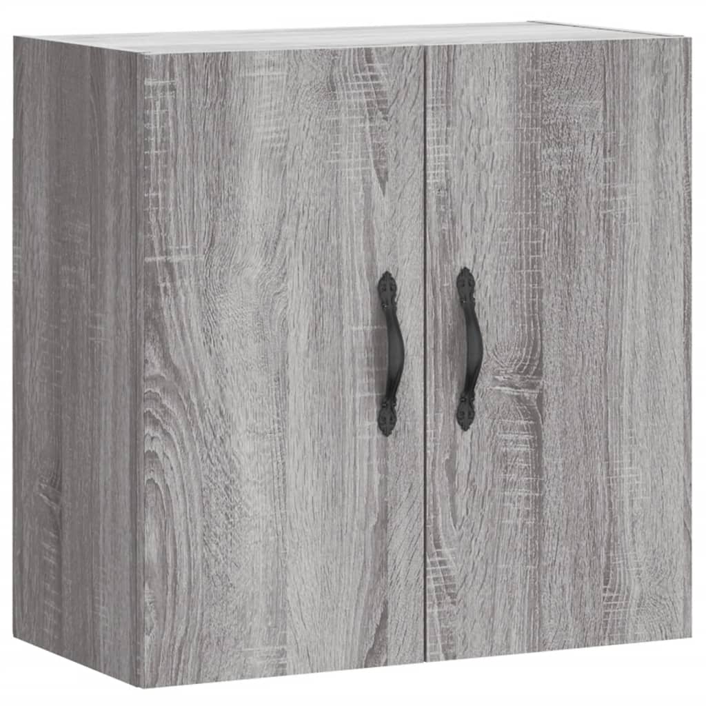 vidaXL Ντουλάπι Τοίχου Γκρι Sonoma 60x31x60 εκ. από Επεξεργασμένο Ξύλο