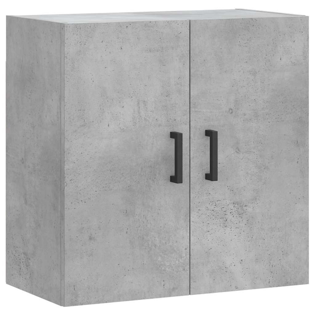 vidaXL Ντουλάπι Τοίχου Γκρι Σκυροδέματος 60x31x60 εκ. Επεξεργ. Ξύλο