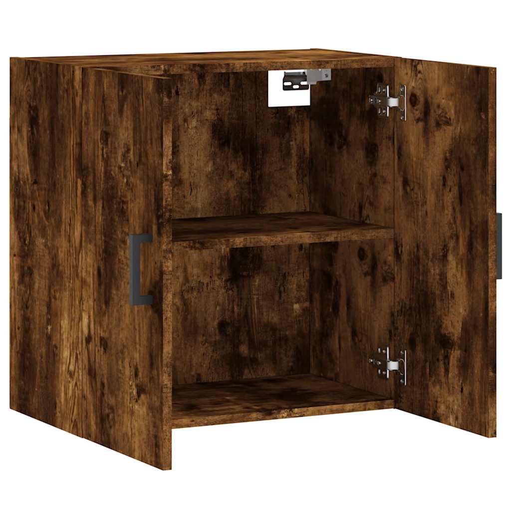 vidaXL Ντουλάπι Τοίχου Καπνιστή Δρυς 60x31x60 εκ. Επεξεργασμένο Ξύλο