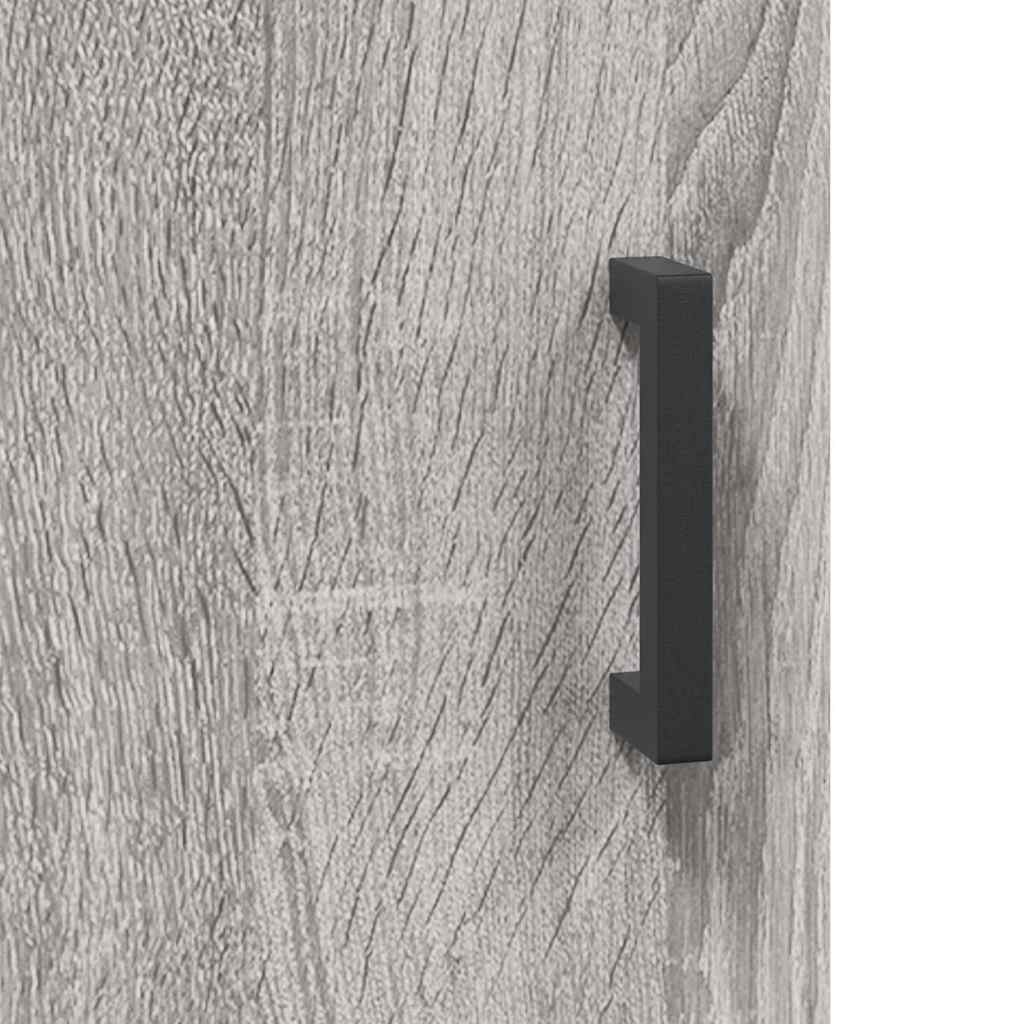 vidaXL Ντουλάπι Τοίχου Γκρι Sonoma 60x31x60 εκ. από Επεξεργασμένο Ξύλο