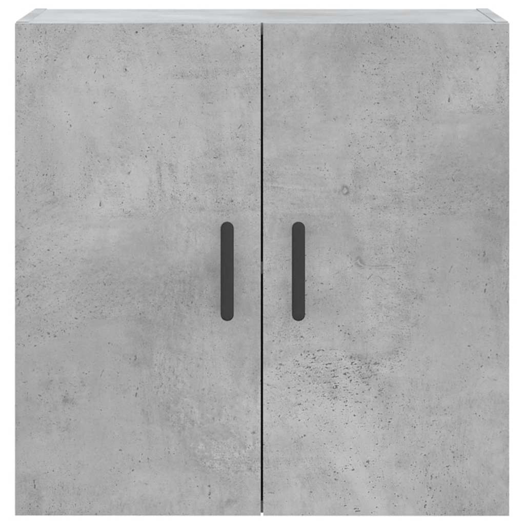 vidaXL Ντουλάπι Τοίχου Γκρι Σκυροδέματος 60x31x60 εκ. Επεξεργ. Ξύλο