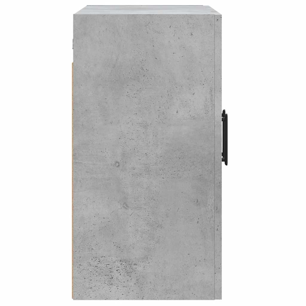 vidaXL Ντουλάπι Τοίχου Γκρι Σκυροδέματος 60x31x60 εκ. Επεξεργ. Ξύλο