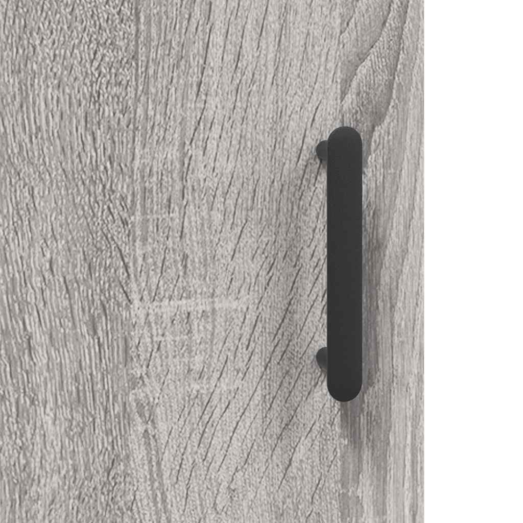 vidaXL Ντουλάπι Τοίχου Γκρι Sonoma 60x31x60 εκ. από Επεξεργασμένο Ξύλο