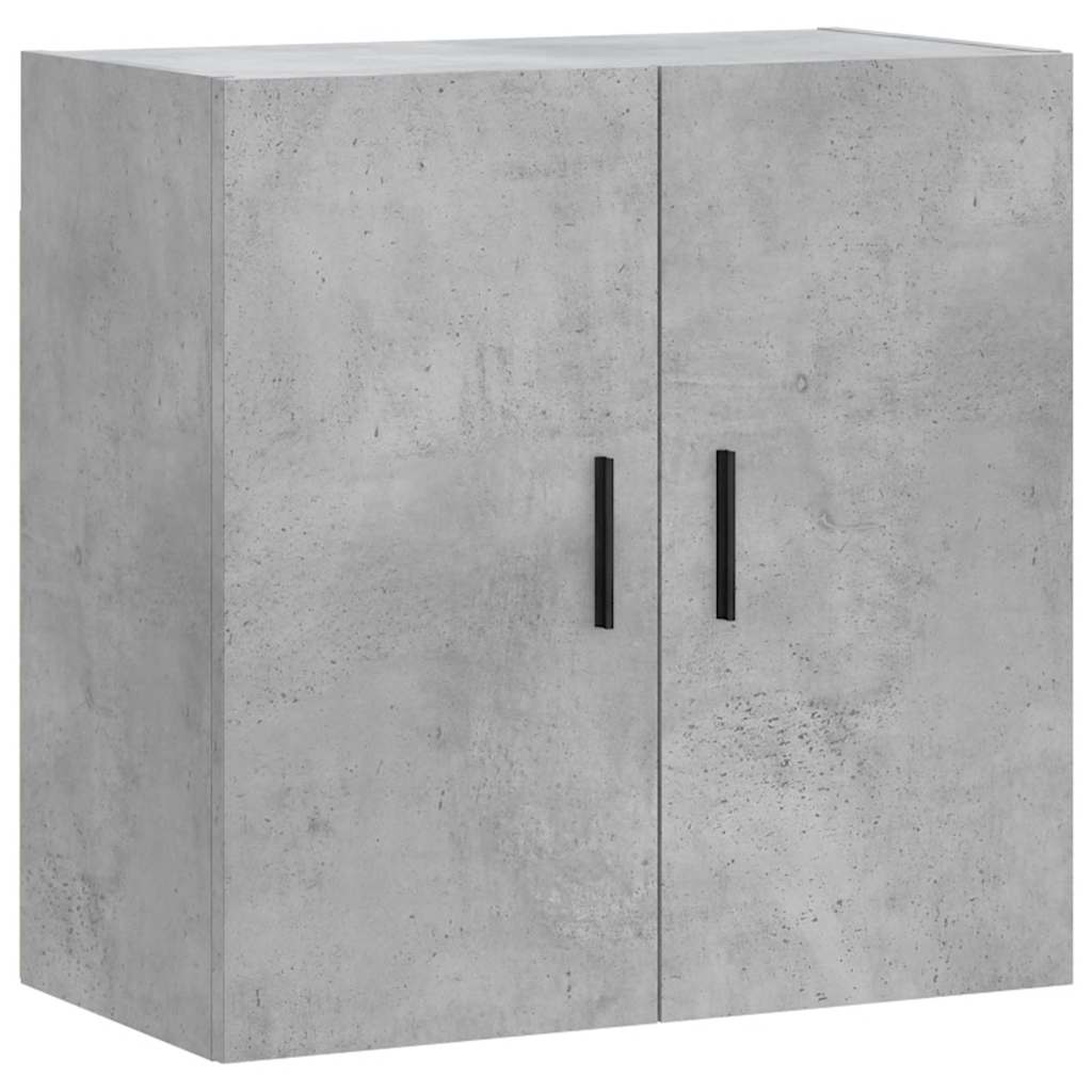 vidaXL Ντουλάπι Τοίχου Γκρι Σκυροδέματος 60x31x60 εκ. Επεξεργ. Ξύλο
