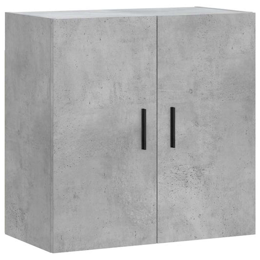 vidaXL Ντουλάπι Τοίχου Γκρι Σκυροδέματος 60x31x60 εκ. Επεξεργ. Ξύλο