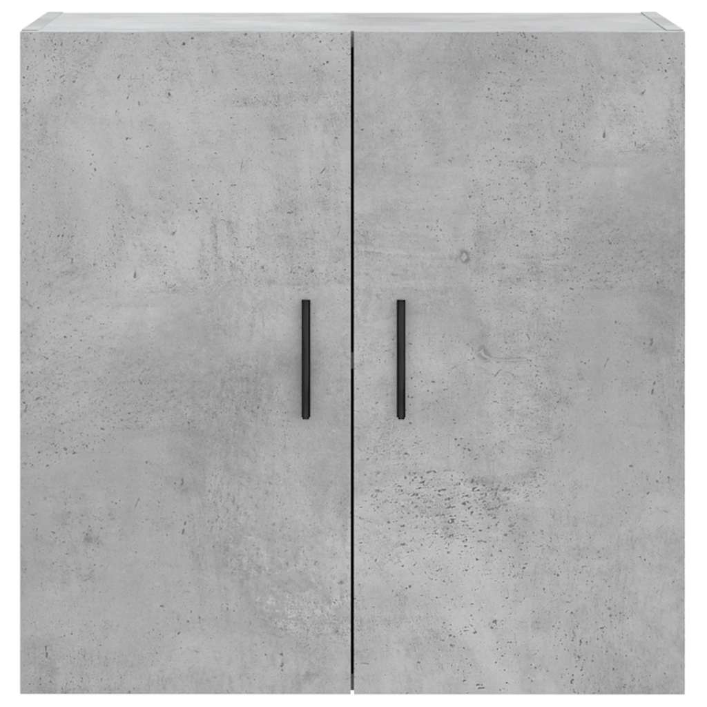 vidaXL Ντουλάπι Τοίχου Γκρι Σκυροδέματος 60x31x60 εκ. Επεξεργ. Ξύλο