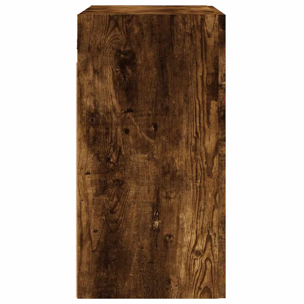 vidaXL Ντουλάπι Τοίχου Καπνιστή Δρυς 60x31x60 εκ. Επεξεργασμένο Ξύλο