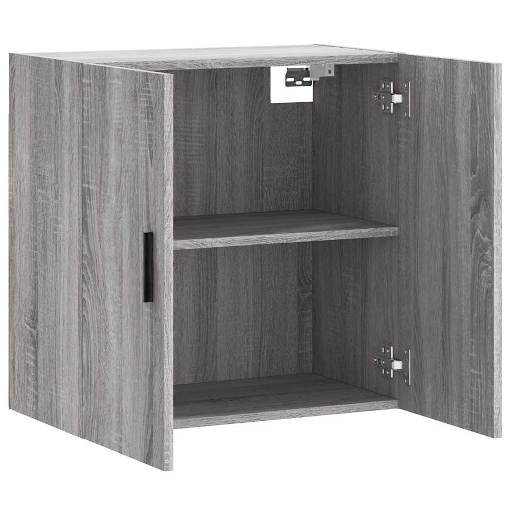 vidaXL Ντουλάπι Τοίχου Γκρι Sonoma 60x31x60 εκ. από Επεξεργασμένο Ξύλο