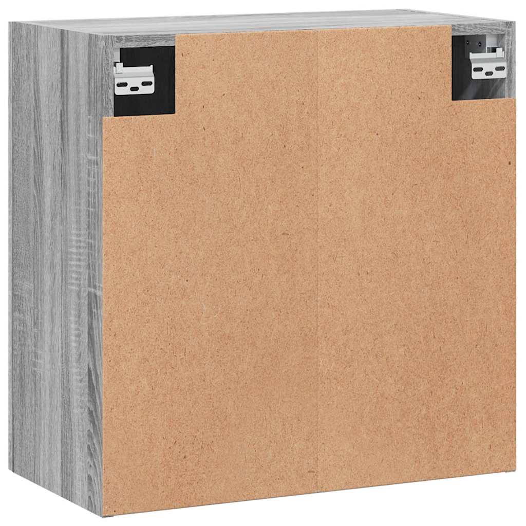 vidaXL Ντουλάπι Τοίχου Γκρι Sonoma 60x31x60 εκ. από Επεξεργασμένο Ξύλο