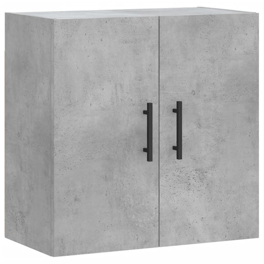 vidaXL Ντουλάπι Τοίχου Γκρι Σκυροδέματος 60x31x60 εκ. Επεξεργ. Ξύλο