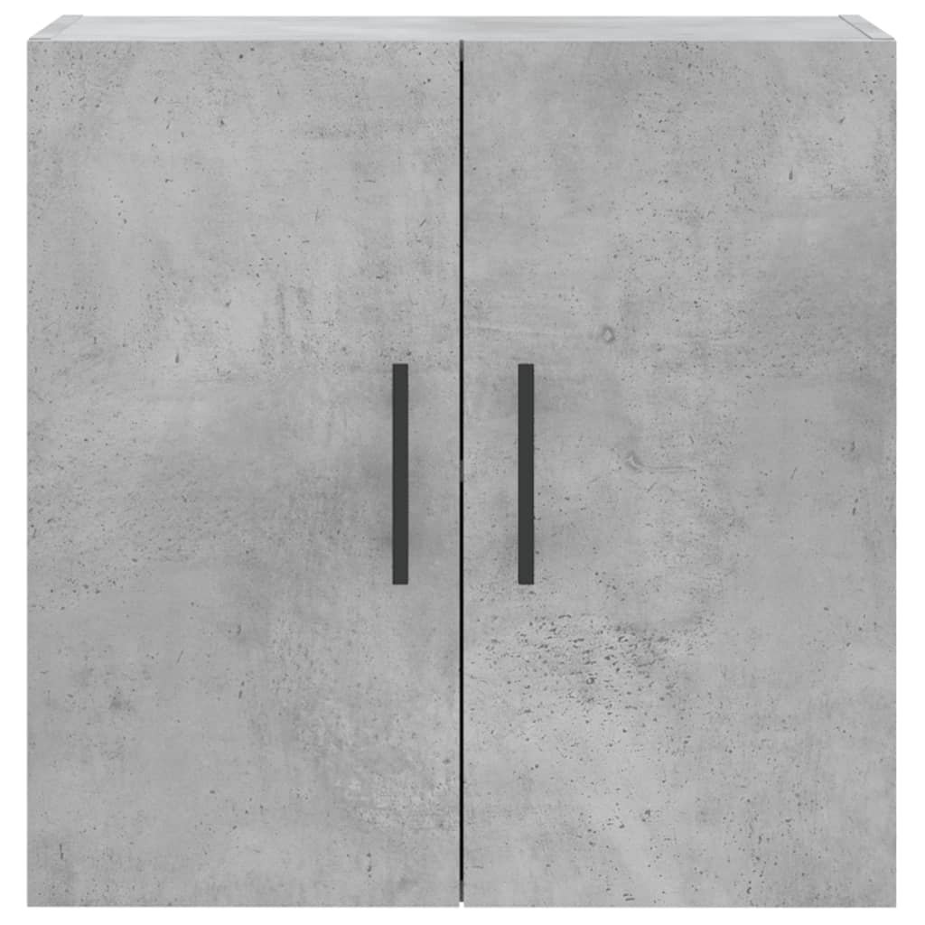 vidaXL Ντουλάπι Τοίχου Γκρι Σκυροδέματος 60x31x60 εκ. Επεξεργ. Ξύλο