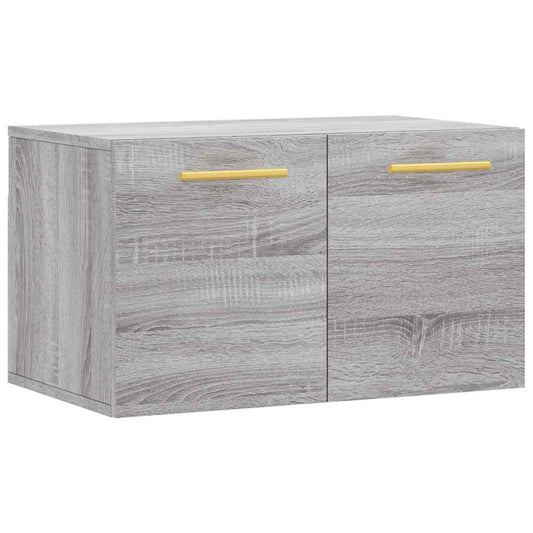 vidaXL Ντουλάπι Τοίχου Γκρι Sonoma 60x36,5x35 εκ. Επεξεργασμένο Ξύλο