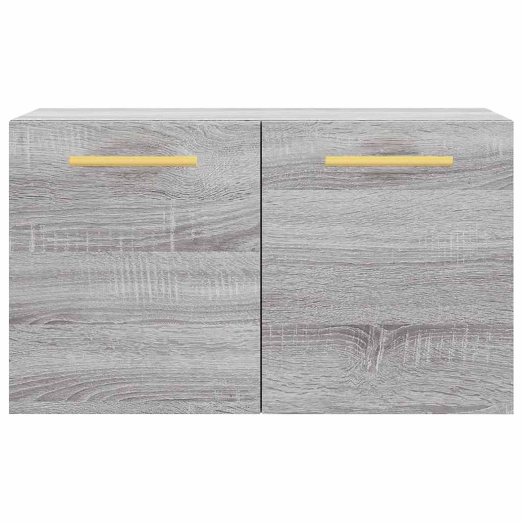 vidaXL Ντουλάπι Τοίχου Γκρι Sonoma 60x36,5x35 εκ. Επεξεργασμένο Ξύλο