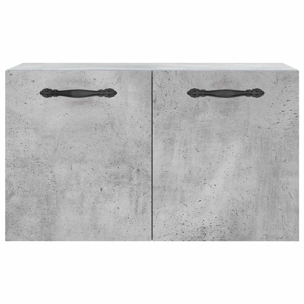 vidaXL Ντουλάπι Τοίχου Γκρι Σκυρ. 60x36,5x35 εκ. Επεξεργασμένο Ξύλο