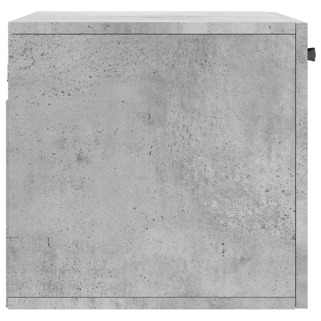 vidaXL Ντουλάπι Τοίχου Γκρι Σκυρ. 60x36,5x35 εκ. Επεξεργασμένο Ξύλο