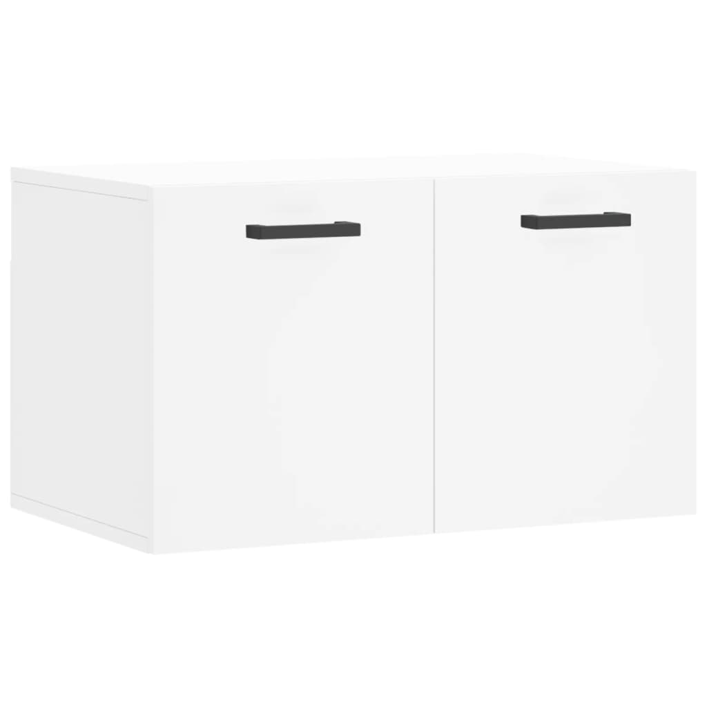 vidaXL Ντουλάπι Τοίχου Λευκό 60 x 36,5 x 35 εκ. από Επεξεργασμένο Ξύλο