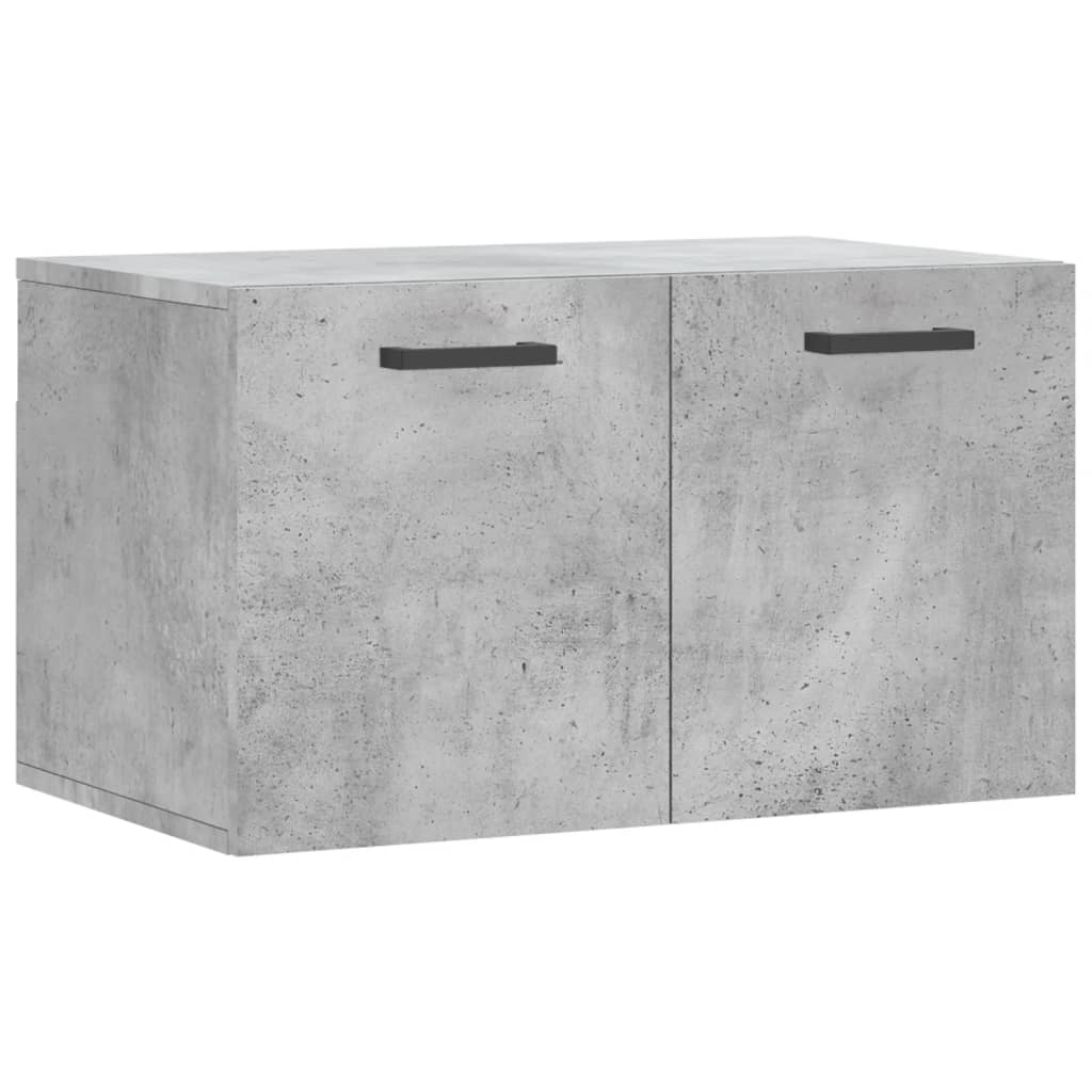 vidaXL Ντουλάπι Τοίχου Γκρι Σκυρ. 60x36,5x35 εκ. Επεξεργασμένο Ξύλο