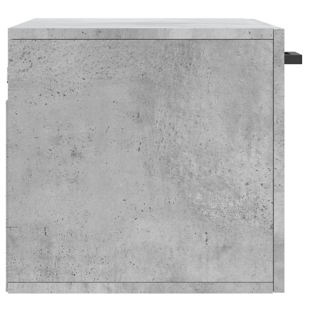 vidaXL Ντουλάπι Τοίχου Γκρι Σκυρ. 60x36,5x35 εκ. Επεξεργασμένο Ξύλο
