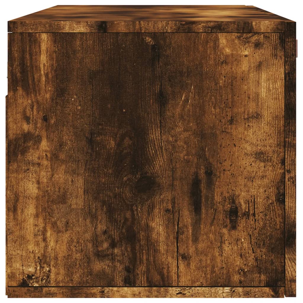 vidaXL Ντουλάπι Τοίχου Καπνιστή δρυς 100x36,5x35εκ. Επεξεργασμένο Ξύλο