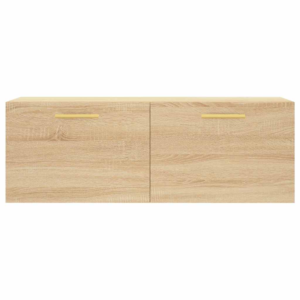 vidaXL Ντουλάπι Τοίχου Sonoma Δρυς 100 x 36,5 x 35 εκ. Επεξεργ. Ξύλο