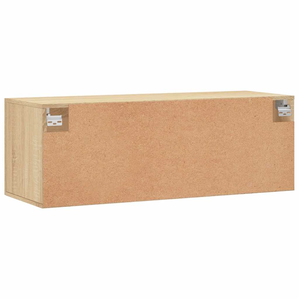 vidaXL Ντουλάπι Τοίχου Sonoma Δρυς 100 x 36,5 x 35 εκ. Επεξεργ. Ξύλο