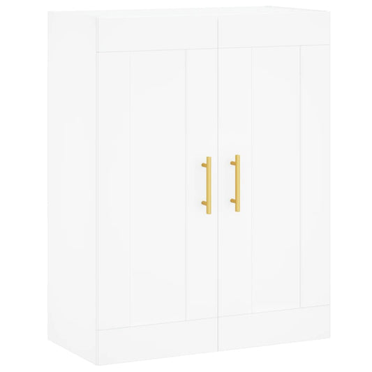 vidaXL Ντουλάπι Τοίχου Λευκό 69,5 x 34 x 90 εκ. από Επεξεργασμένο Ξύλο