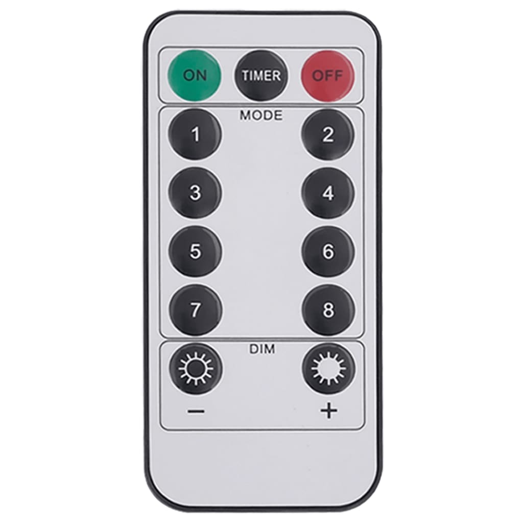 vidaXL Φωτάκια Χριστουγεννιάτικα 2 Τεμ. 140 LED Θερμό Λευκό 17 εκ.