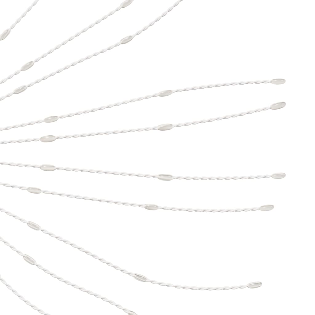 vidaXL Φωτάκια Χριστουγεννιάτικα 2 Τεμ. 140 LED Ψυχρό Λευκό 17 εκ.