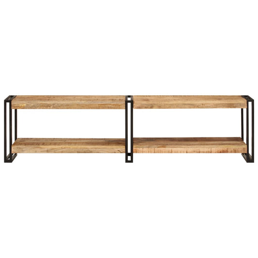 vidaXL Έπιπλο Τηλεόρασης 160 x 30 x 40 εκ. από Μασίφ Ξύλο Μάνγκο
