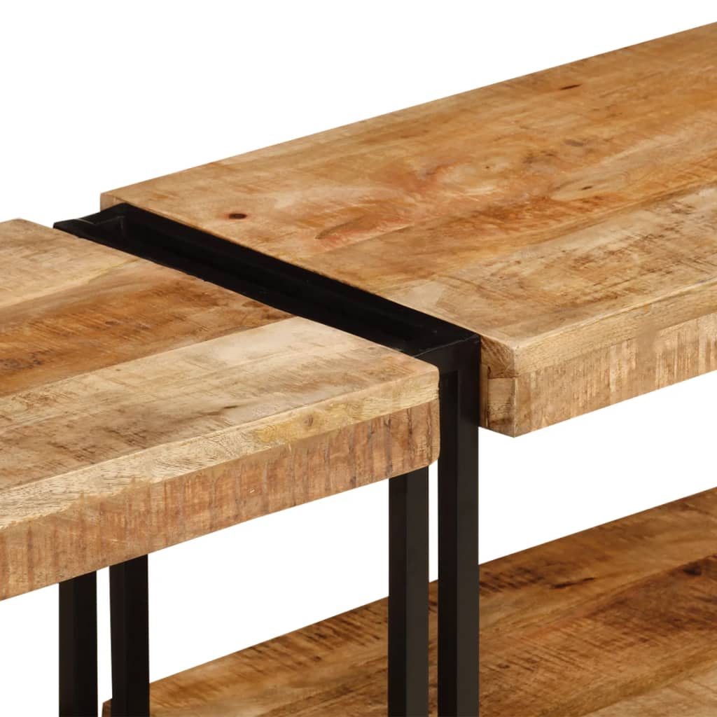 vidaXL Έπιπλο Τηλεόρασης 160 x 30 x 40 εκ. από Μασίφ Ξύλο Μάνγκο