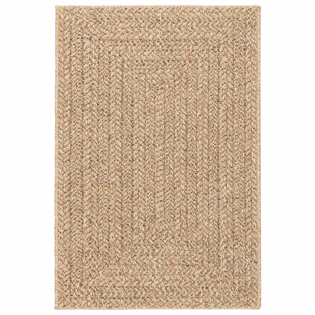 vidaXL Χαλί ZIZUR Όψη Γιούτας Εσωτ. & Εξωτ. Χώρου 120 x 170 εκ.