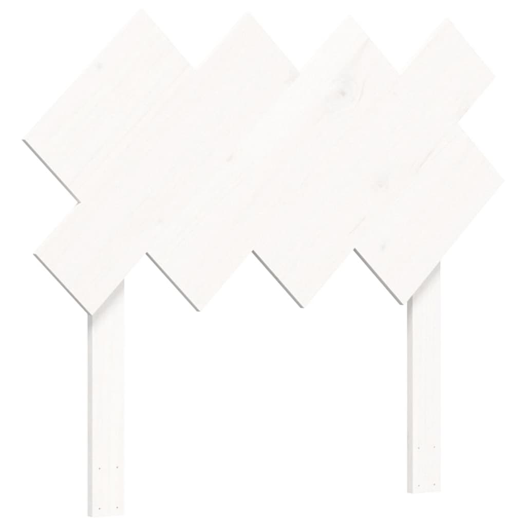 vidaXL Σκελετός Κρεβ. Χωρίς Στρώμα Λευκό 90x200 εκ Μασίφ Πεύκο