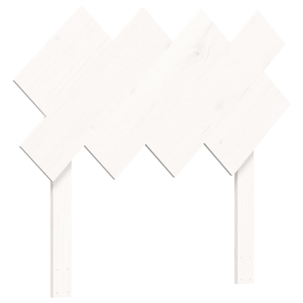 vidaXL Σκελετός Κρεβ. Χωρίς Στρώμα Λευκό 90x200 εκ Μασίφ Πεύκο