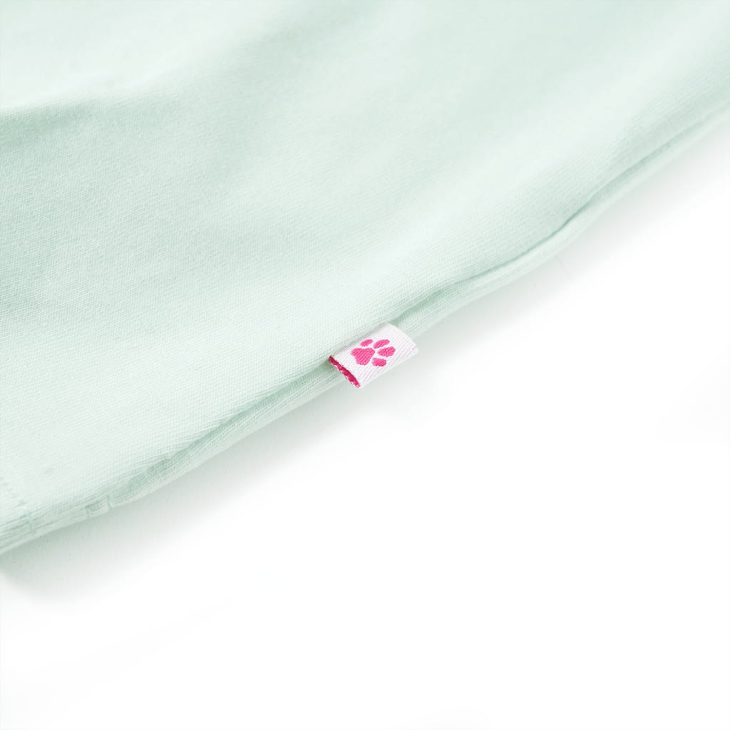 Μπλουζάκι Παιδικό Ανοιχτό Χρώμα Μέντας 140