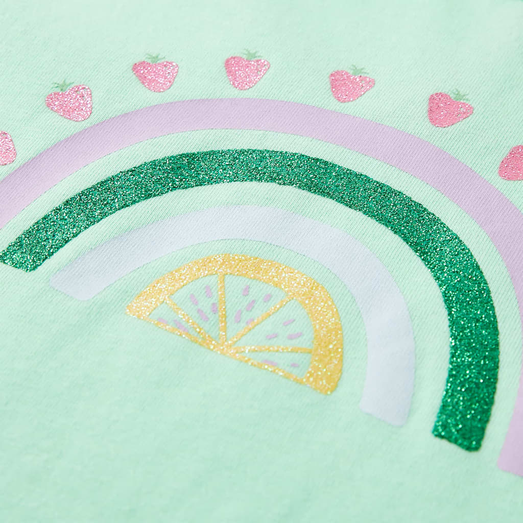 Μπλουζάκι Παιδικό Έντονο Πράσινο 128